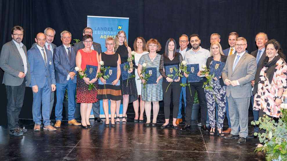 Gruppenfoto - Pflegefachassistenz-Absolventen