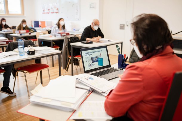 Theorieunterricht in der Pflegeausbildung